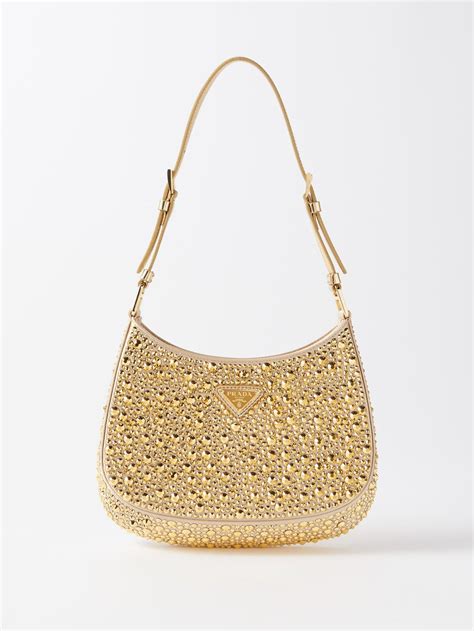 prada crystal embellished bag.